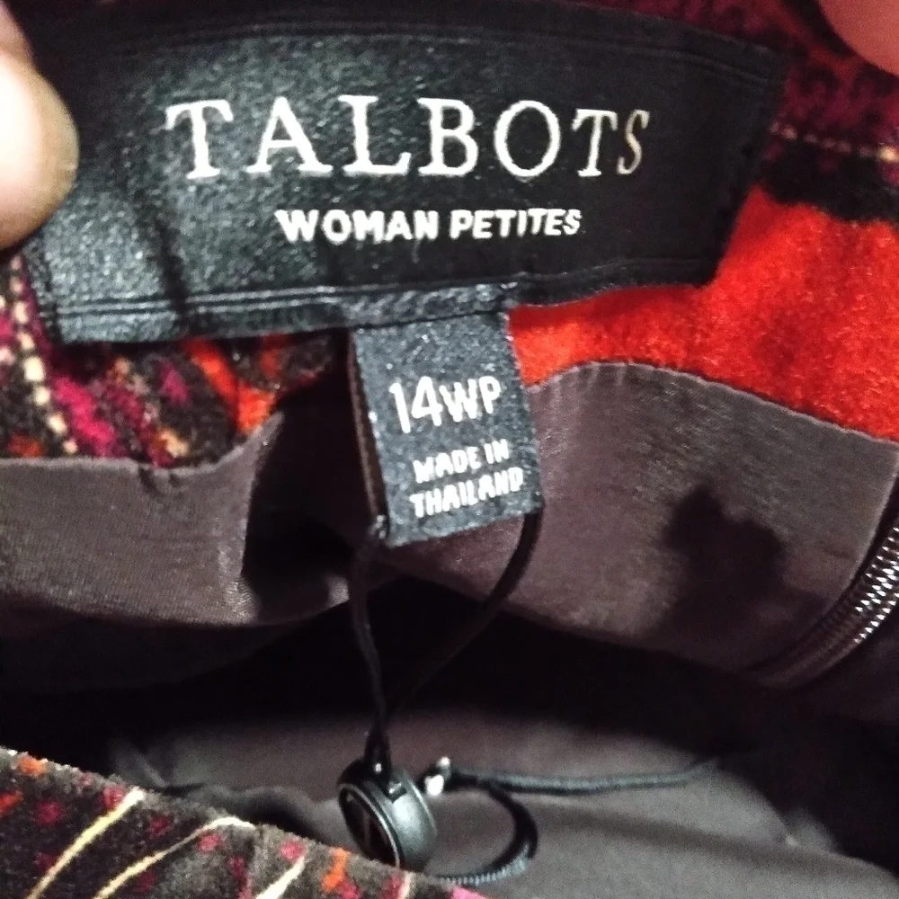 TALBOTS women's petite skirt. Size 14WP - Picture 2 of 6